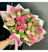 Альстромерии и кустовые розы