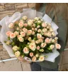 Кустовая роза Персик  15шт