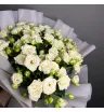 Кустовые розы премиум 9 шт  1