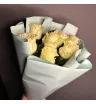 Моно из белых роз 1