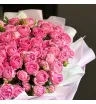 Букет из кустовых пионовидных роз 3