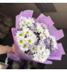 Букет ромашек с гипсофилой 3