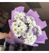 Букет ромашек с гипсофилой 1