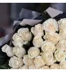 Моно из 51 белой розы 1