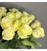 Моно из 15 белых роз 3