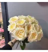 Моно из одноголовых пионовидных роз
