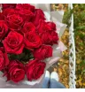 Моно из красных эквадорских роз 3