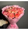 19 розовых роз
