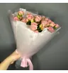 Моно букет из 9 кустовых роз 2