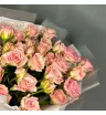 Моно букет из 9 кустовых роз 1