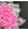 Букет из 15 розовых роз 4