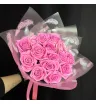 Букет из 15 розовых роз