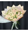 Моно букет из 21 кустовой роз «Чувства» 4