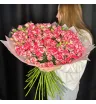 Моно букет из 51 кустовой розы 3