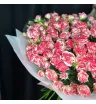 Моно букет из 51 кустовой розы 4