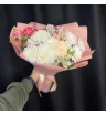 Сборный букет с кустовой розой «Ягодка» 2
