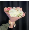 Сборный букет с кустовой розой «Ягодка»