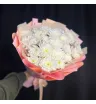 Моно букет из 7 хризантем
