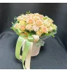 Композиция из кустовых роз «Ванильная» 4