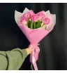 Букет из 7 розовых роз 2