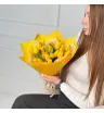 Букет из 21 тюльпана «Солнечный»