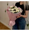 Букет кустовых роз «Кремовый»