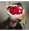 Букет «Романтика в красном»
