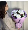 Сборный с альстромериями и хризантемами «Любимому учителю»