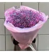 Монобукет с гипсофилой «Волшебный вечер»