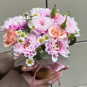 «Краски в стаканчике» от интернет-магазина «Verbena Flowers» в Саранске