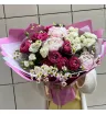Сборный букет с пионами «Розовый сон» 3