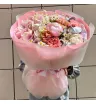 Букет с пионами «Розовый пломбир» 1
