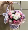 Корзинка с цветами «Волшебное мгновенье»