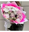 Букет с пионами «Розовая сказка»