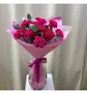 Монобукет «Алые диантусы» 3
