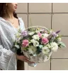 Корзина с цветами «Уют в доме»