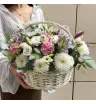 Корзина с цветами «Уют в доме» 1