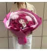 Авторский букет «Малиновый пломбир» 1