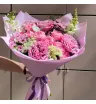 Авторский букет «Розовая зефирка» 2